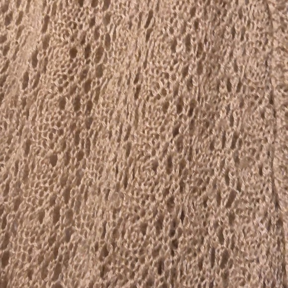 Lizard Thicket Addie Wheat Short Sleeved Cardigan - Picture 3 of 8